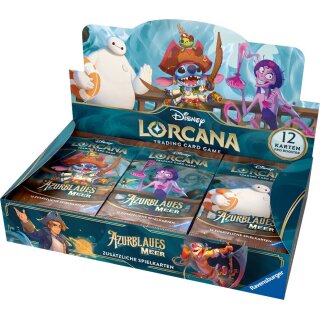 Disney Lorcana: Azurblaues Meer - Booster Display (24) - DE