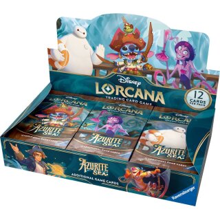 Disney Lorcana: Azurite Sea - Booster Display (24) - EN