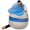 Squishmallows: Cam the Brown and Black Calico Cat in Blue Scarf, Hat 12 cm