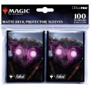 Ultra Pro: Matte Deck Protector - Magic The Gathering - Fallout The Wise Mothman (100 Sleeves)