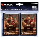 Ultra Pro: Matte Deck Protector - Magic The Gathering - Caesar, Legion’s Emperor (100 Sleeves)