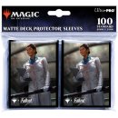 Ultra Pro: Matte Deck Protector - Magic The Gathering - Fallout Dr. Madison Li (100 Sleeves)