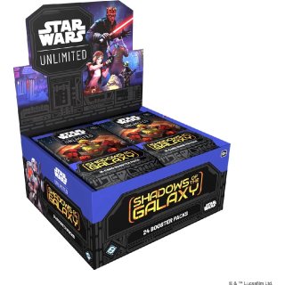 Star Wars: Unlimited - Shadows of the Galaxy - Booster Display - EN