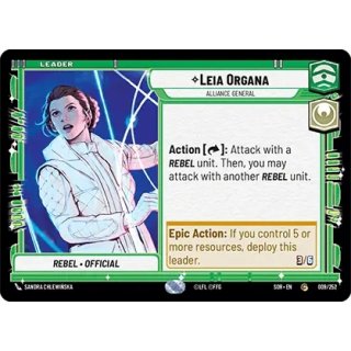 009 - Leia Organa - Alliance General - Leader