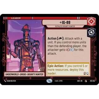 012 - IG-88 - Ruthless Bounty Hunter - Leader