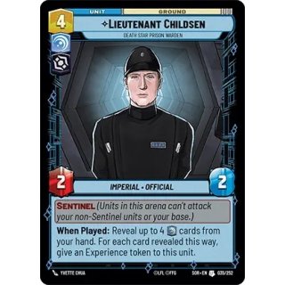 035 - Lieutenant Childsen - Death Star Prison Warden - Unit
