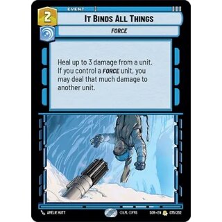 075 - It Binds All Things - Event