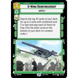 104 - U-Wing Reinforcement - Event