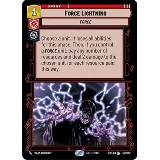 138 - Force Lightning - Event