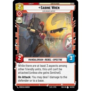 142 - Sabine Wren - Explosives Artist - Unit