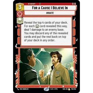 152 - For a Cause I Believe In - Event