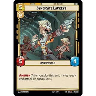 213 - Syndicate Lackeys - Unit