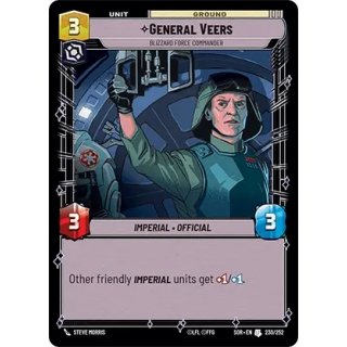230 - General Veers - Blizzard Force Commander - Unit