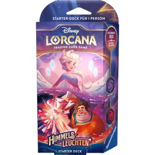 Disney Lorcana: Himmels Leuchten - Starter Set  - DE - Amethyst/Rubin
