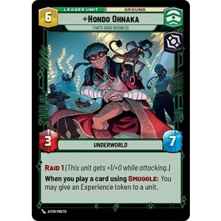 005 - Hondo Ohnaka - Thats Good Business - Leader