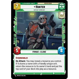 009 - Hunter - Outcast Sergeant - Leader