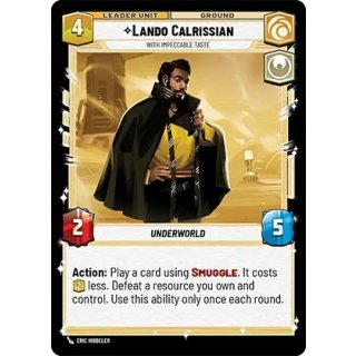 017 - Lando Calrissian - With Impeccable Taste - Leader