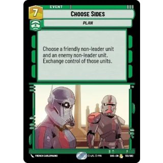 132 - Choose Sides - Event
