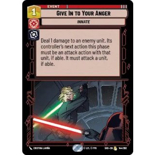 144 - Give In to Your Anger - Event