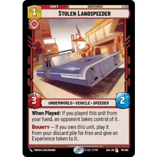 161 - Stolen Landspeeder - Unit