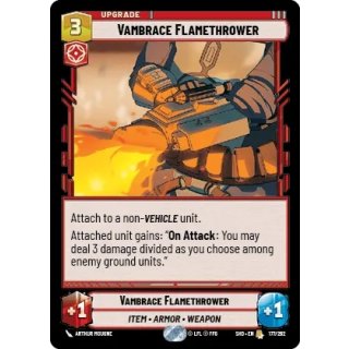 177 - Vambrace Flamethrower - Upgrade