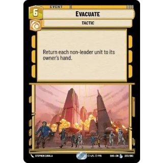 233 - Evacuate - Event