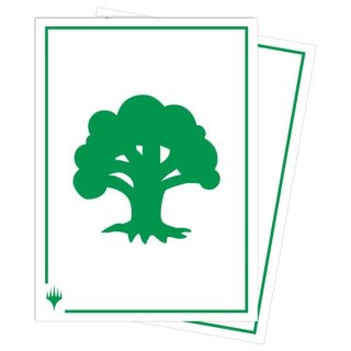 Ultra Pro: MTG - Mana 8 - Apex Deck Protector Sleeves - Forest (105 sleeves)