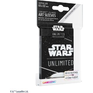 Star Wars: Unlimited - Art Sleeves - Space White