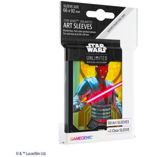 Star Wars: Unlimited - Art Sleeves - Darth Maul