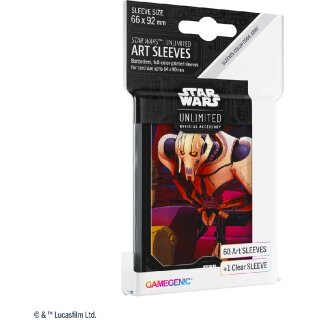 Star Wars: Unlimited - Art Sleeves - General Grievous