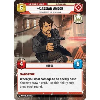 279 - Cassian Andor - Dedicated to the Rebellion - Leader - Hyperspace