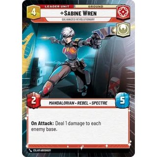 280 - Sabine Wren - Galvanized Revolutionary - Leader - Hyperspace