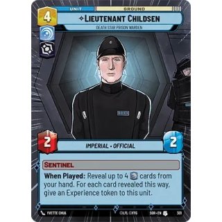 301 - Lieutenant Childsen - Death Star Prison Warden - Unit - Hyperspace