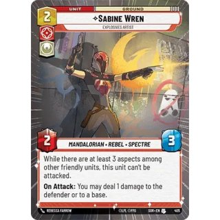 405 - Sabine Wren - Explosives Artist - Unit - Hyperspace