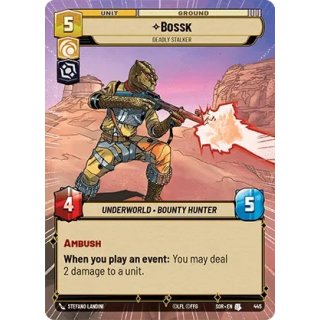 445 - Bossk - Deadly Stalker - Unit - Hyperspace