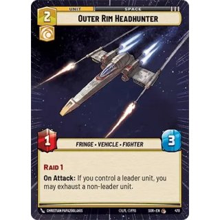 470 - Outer Rim Headhunter - Unit - Hyperspace