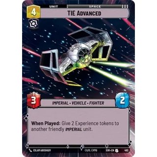 492 - TIE Advanced - Unit - Hyperspace
