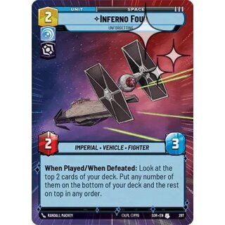 297 - Inferno Four - Unforgetting - Unit - Foil - Hyperspace