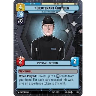 301 - Lieutenant Childsen - Death Star Prison Warden - Unit - Foil - Hyperspace