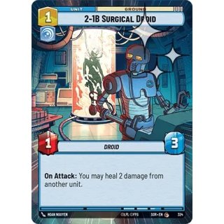 324 - 2-1B Surgical Droid - Unit - Foil - Hyperspace
