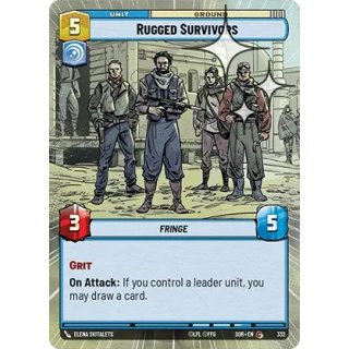 332 - Rugged Survivors - Unit - Foil - Hyperspace
