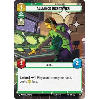 357 - Alliance Dispatcher - Unit - Foil - Hyperspace