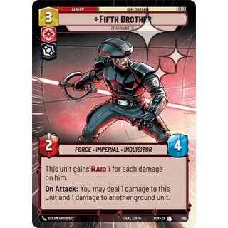 395 - Fifth Brother - Fear Hunter - Unit - Foil - Hyperspace