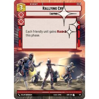 417 - Rallying Cry - Event - Foil - Hyperspace