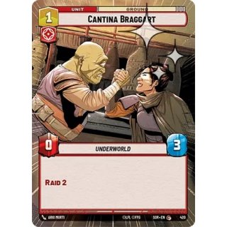 420 - Cantina Braggart - Unit - Foil - Hyperspace