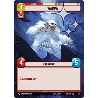 427 - Wampa - Unit - Foil - Hyperspace