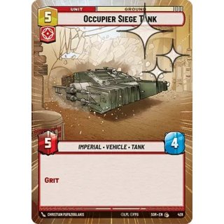 428 - Occupier Siege Tank - Unit - Foil - Hyperspace