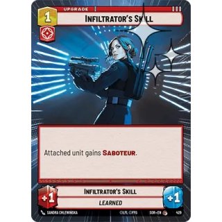 429 - Infiltrators Skill - Upgrade - Foil - Hyperspace