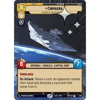448 - Chimaera - Flagship of the Seventh Fleet - Unit - Foil - Hyperspace