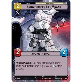 488 - Snowtrooper Lieutenant - Unit - Foil - Hyperspace